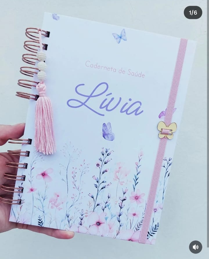 Caderno antes